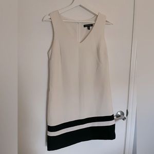 White and back dress size 0